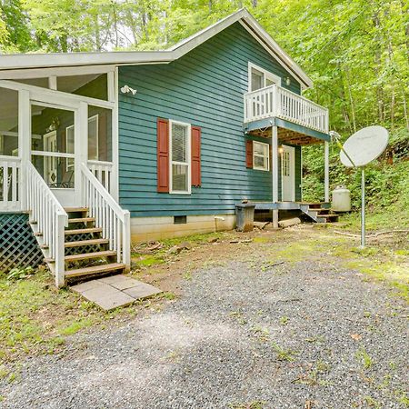 Secluded Cabin With Porch - 7 Miles To Lake Chatuge! Hayesville Buitenkant foto
