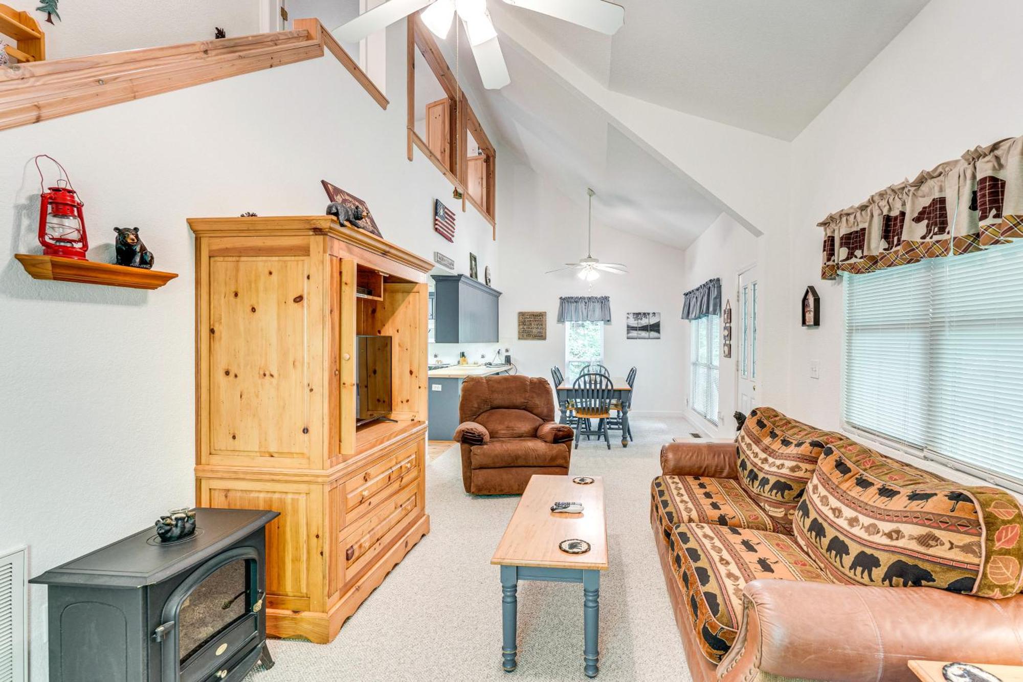 Secluded Cabin With Porch - 7 Miles To Lake Chatuge! Hayesville Buitenkant foto